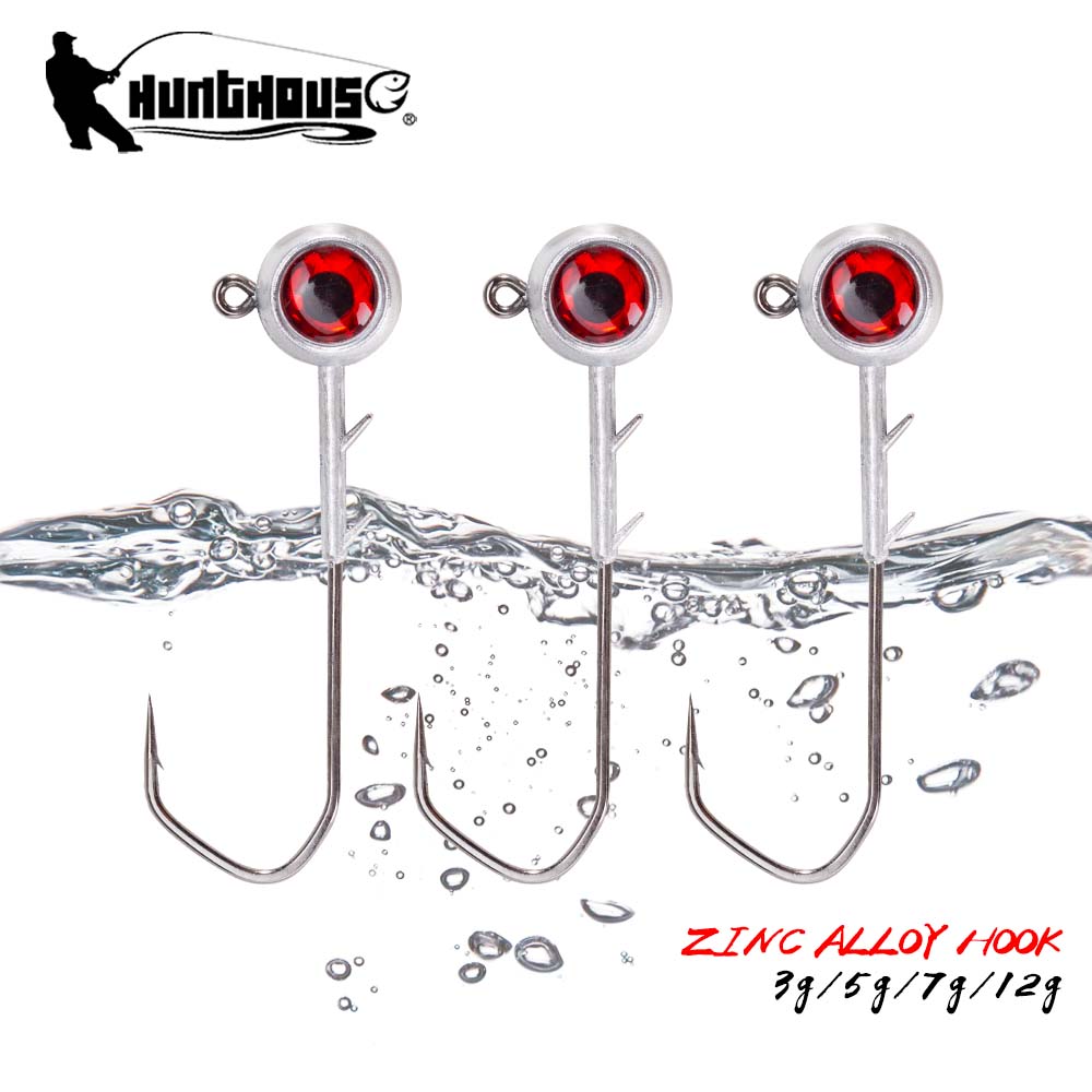 Fishing Hook Offset - Набор рыболовных крючков для охоты, цинковый