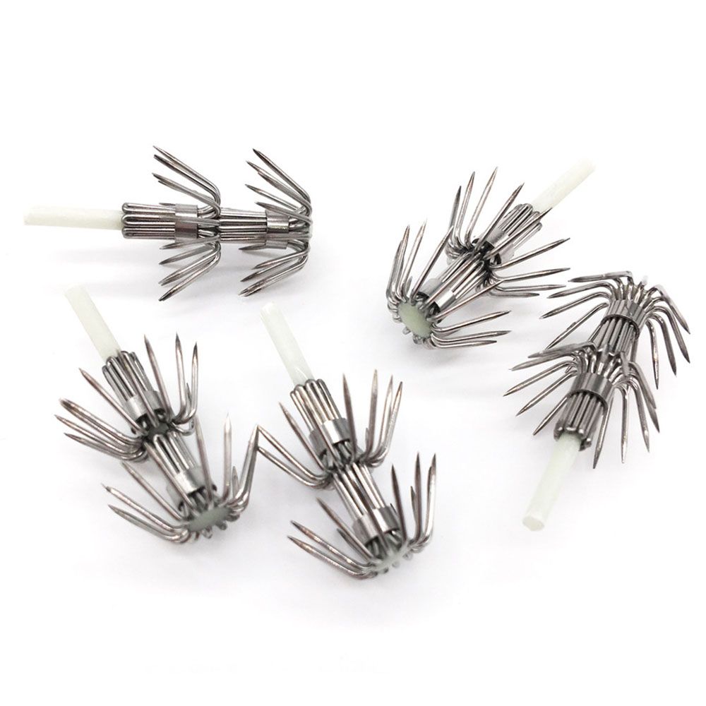 Fishing Hook Assortment - 5 шт., рыболовные крючки из нержавеющей