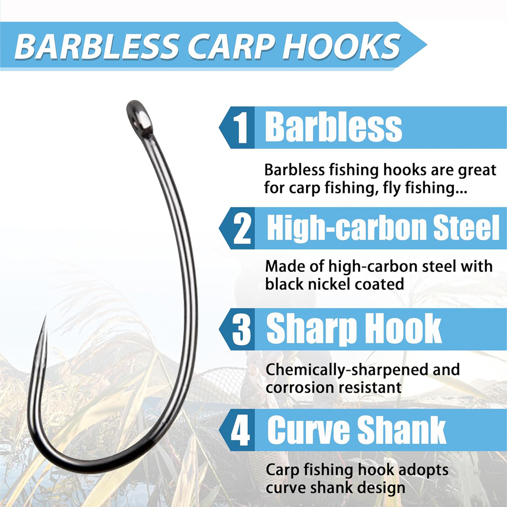 180 шт., набор рыболовных крюч – обзор и цена Fishing Hook Circle