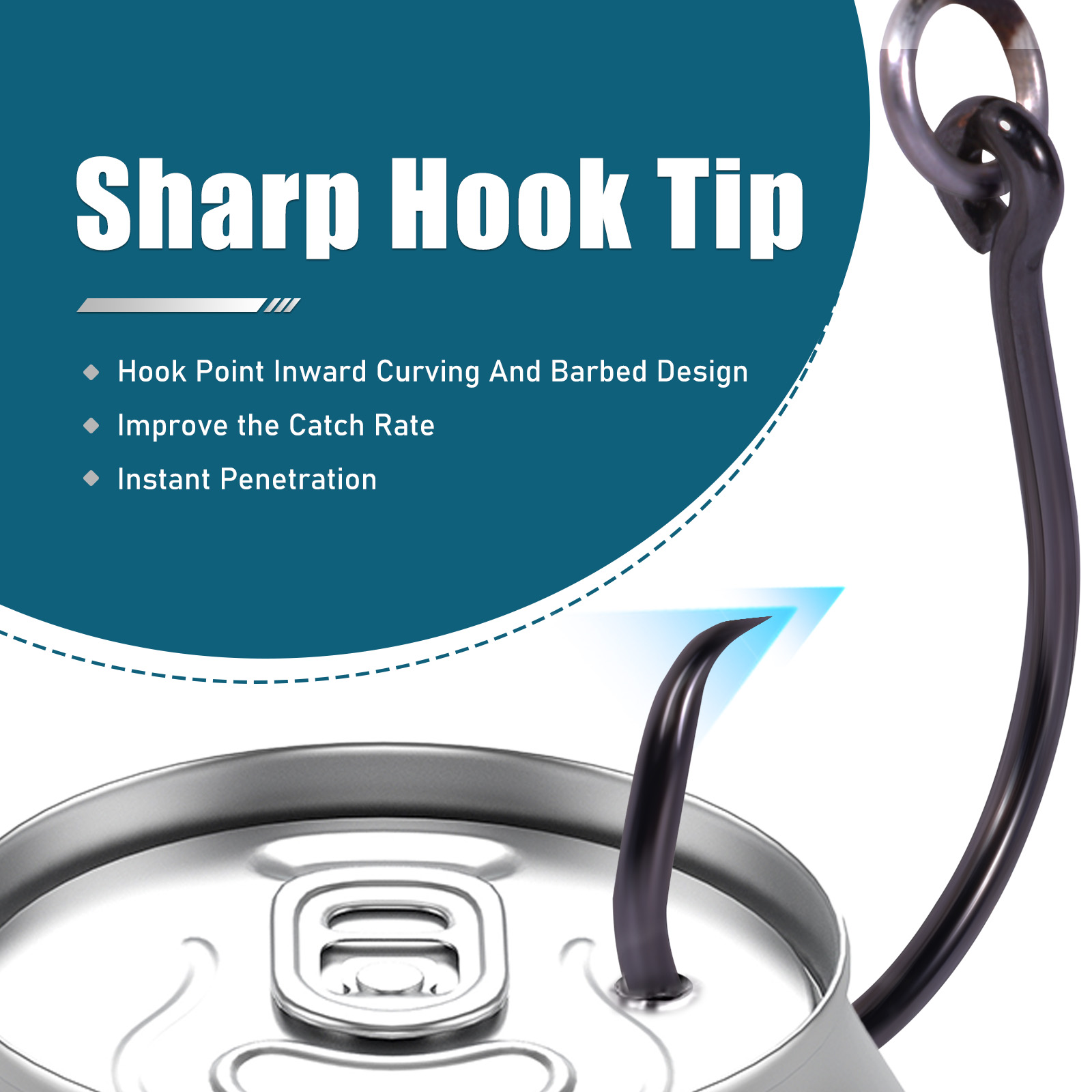 Круглые крючки 9 км для рыбалк – обзор и цена Fishing Hook Circle