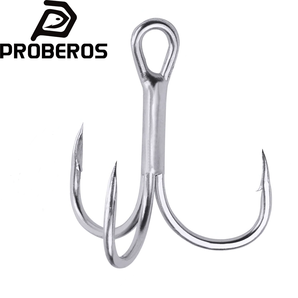 Тройные рыболовные крючки PROB – обзор и цена Fishing Hook Offset