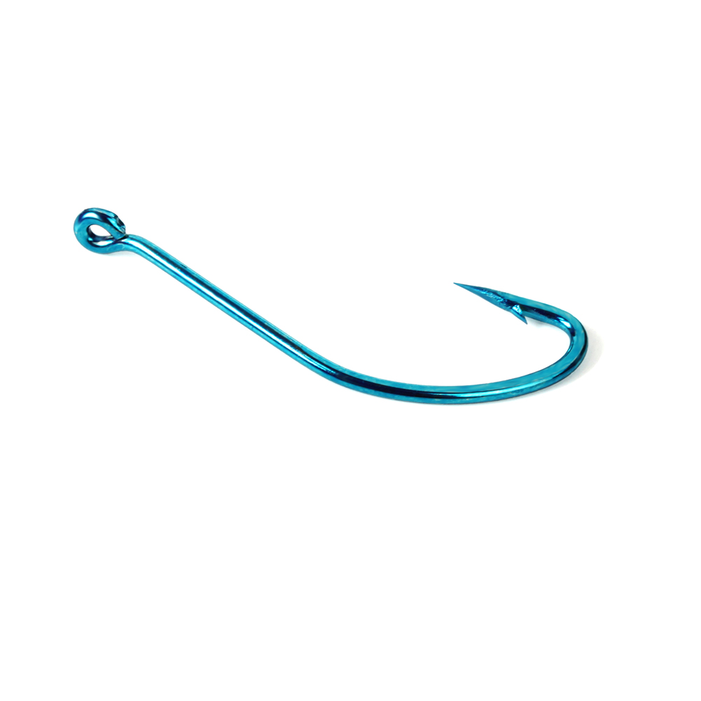 10 шт. 2 #-15 # голубая Рыбалк – обзор и цена Fishing Hook Circle