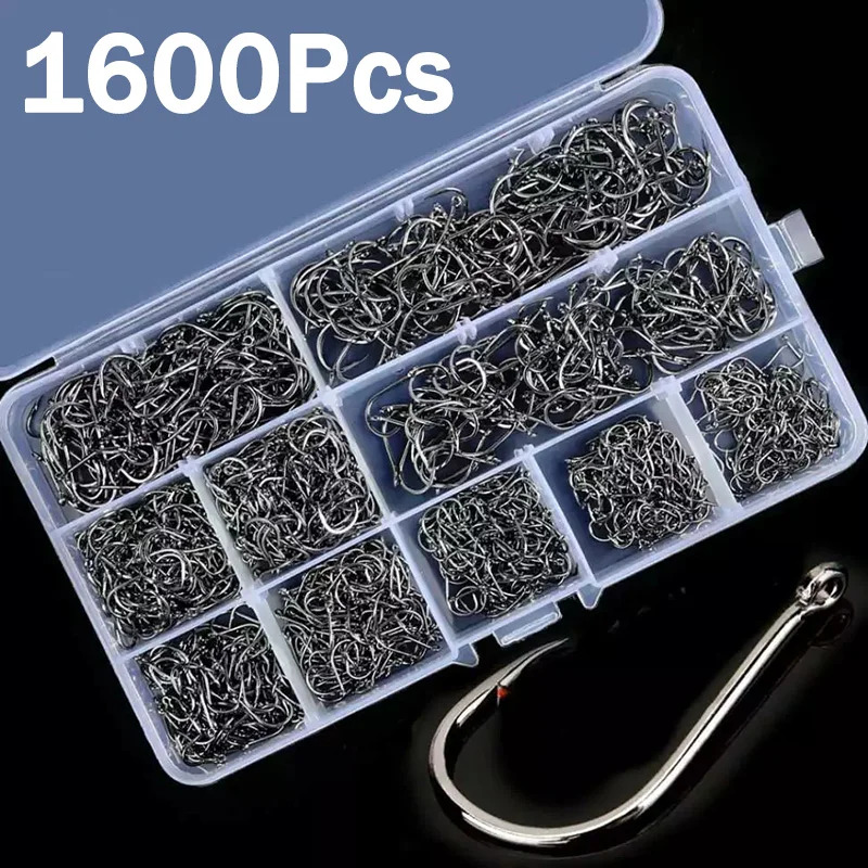 50-1600 шт./кор. рыболовные кр – обзор и цена Fishing Hook Circle