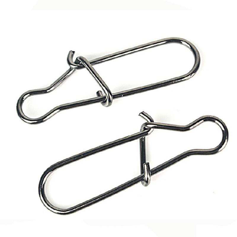 100 шт. быстросъемных застежек – обзор и цена Fishing Hook Stainless Steel