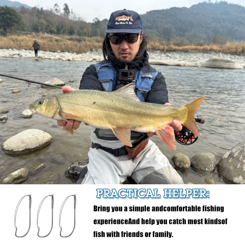 20/40 шт. офсетные червячные к – обзор и цена Fishing Hook Offset