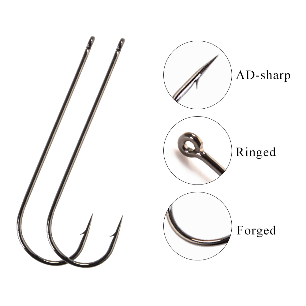 Крючки для морской рыбалки, 5- – обзор и цена Fishing Hook Offset