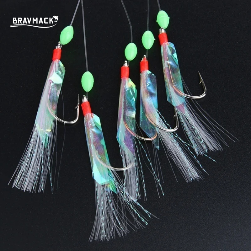 5 шт./компл., набор разноцветн – обзор и цена Fishing Hook Assortment