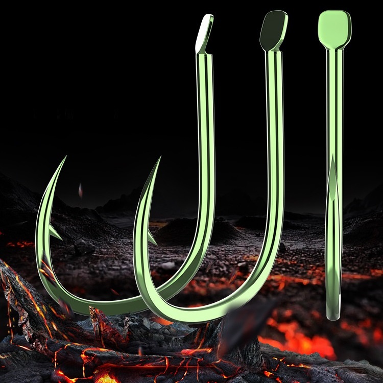 Новые красные рыболовные крючк – обзор и цена Fishing Hook Barbless